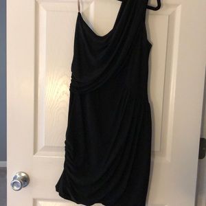 Soprano black off the shoulder dress